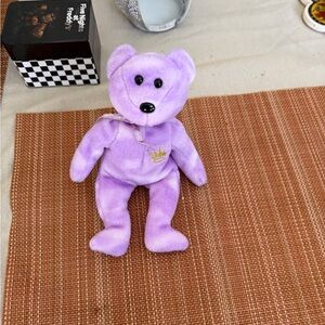 Purple Plush Bear